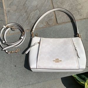 Coach bag chalk white